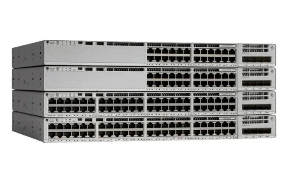 C9200L-24T-4X-E, Cisco Catalyst 24 Port Switch, PoE+, 4 x10G uplink, Refurbished, Original - ShopITgear